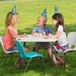 Lifetime Table d'enfant blanc pliable 61 x 53,5 x 61 cm
