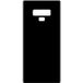 Samsung Galaxy Note 9 N960 Couvercle de batterie Noir