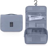 Vandera Toilettas - Grijs - Unisex - 24 x 19 cm - Met Haak