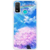 P Smart 2020 Hanami Bedrukt siliconen hoesje