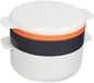 Joseph Joseph 45001 M-Cuisine 4-delige stapelbare magnetron kookset - steen/oranje