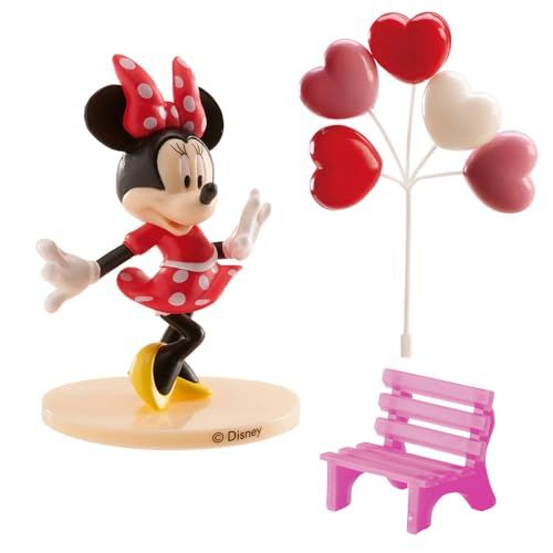 Dekora Minnie Mouse Cake Topper - Rose - 4 x 10 x 23 cm
