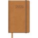 Dohe Samba Camel Weekplanner 2026, zakformaat (8,5 x 13 cm), hardcover van kunstleer, rubberen sluiting, bladwijzer, 12 maanden januari tot december, jaarplanner in het Spaans
