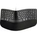 Matias FK313PC-DE Sculpted Ergonomic Wired Keyboard for PC Toetsenbord USB QWERTZ, Duits Zwart Ergonomisch