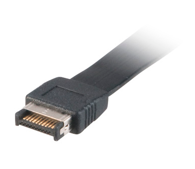 Akasa AK-CBUB37-50BK - USB-kabel - 0,5 m - Zwart