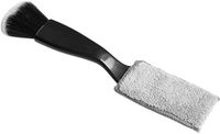 Go Go Gadget - Chiffon et Brosse en 1 - 2 en 1 - Multifonctionnel - Universel - Intérieur de voiture - 1 pièce - Gris