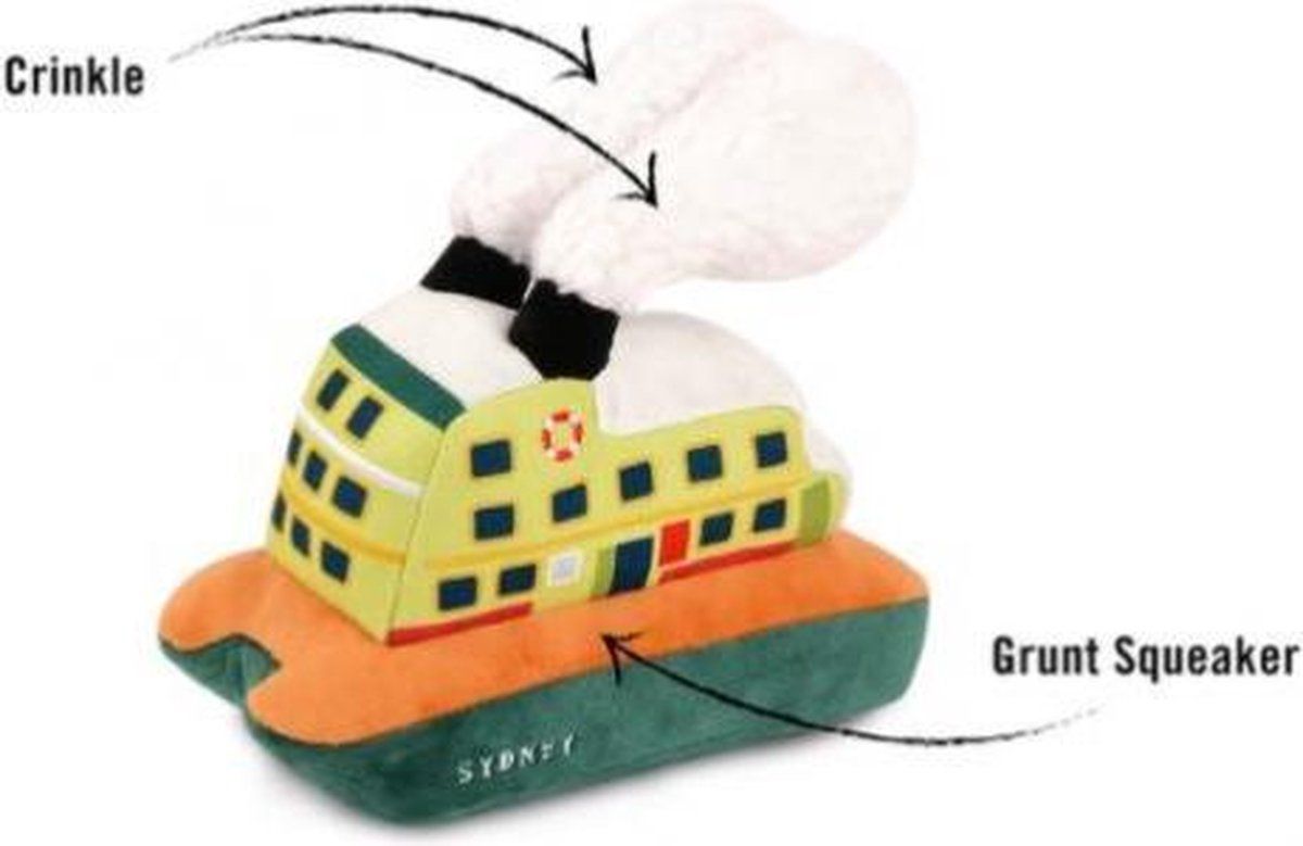 PLAY Canine Commute, Sidney Ferry - Honden Speelgoed
