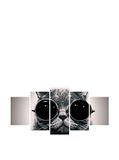 Black&White Houten bord, set van 5