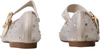 Super Mode Ballerina met bandjes beige