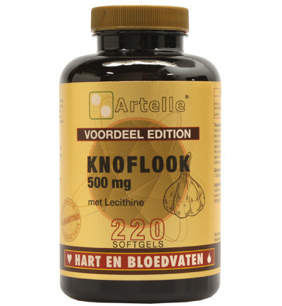 Artelle Knoflook 500 mg +250 mg lecithine (220CA