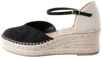 Next - Dames - Espadrilles met sleehak en gesloten neus - Zwart