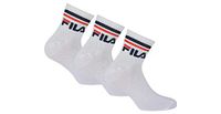 Fila - Uni - Unisex quarter socks - Wit - 35-38