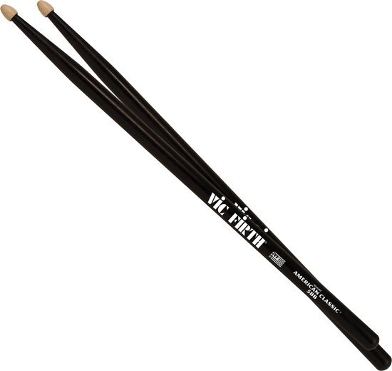 Vic Firth 5B Black 5BB drumstokkenpaar