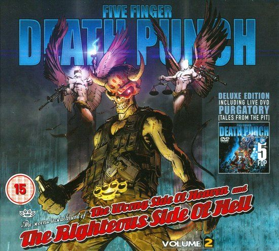 Bertus Distributie Five Finger Death Punch The Wrong Side Of Heavy and The Right Side Of Hell - Volume 2 (Deluxe Edition)