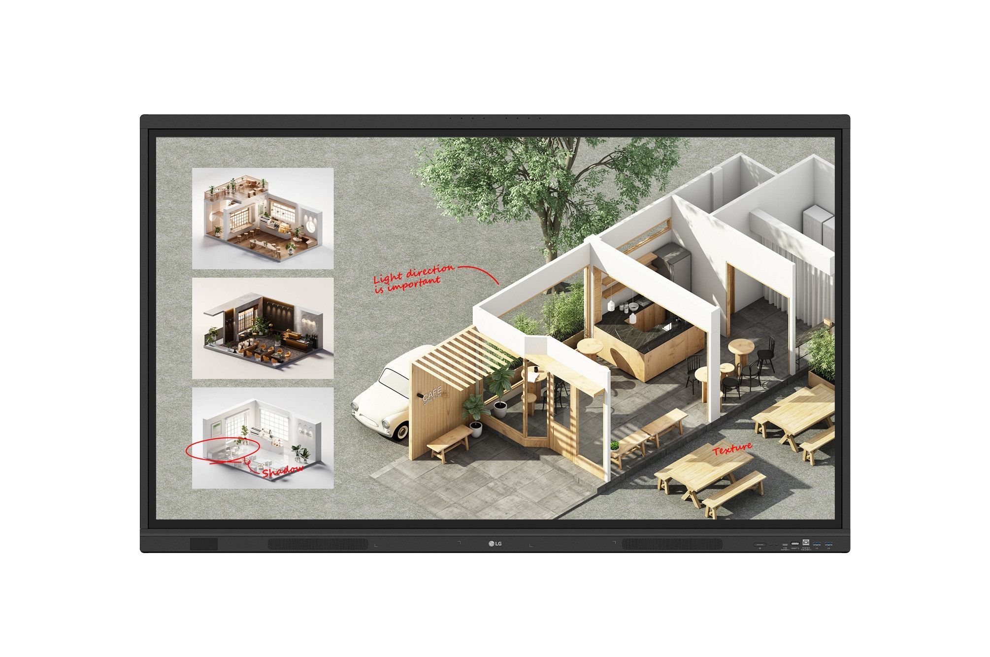 LG CreateBoard Standard 55TR3DQ