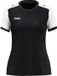 Jako T-shirt à manches courtes pour femme - Noir / Blanc / Anthracite | Taille : S