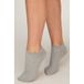 Hunkemöller 3-Pack Katoenen Sneaker Sokken Grijs