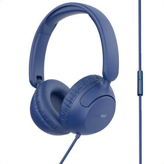 imoshion Kinderkoptelefoon met Draad - Blauw