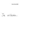 Je BoD Je m'écris Paperback 10 april 2026