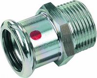 Bonfix C-staal M 35mm x 1 1/2inch persfitting puntstuk buitendraad FxR (staalverzinkt cv)