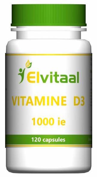 Elvitaal Vitamine D3 1000 IE Capsules