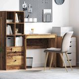 vidaXL Bureau oudhout 80 x 40 x 76 cm