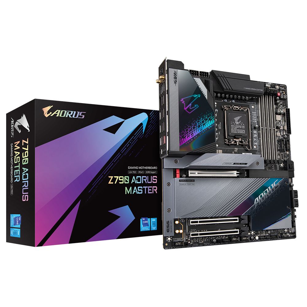 Gigabyte Z790 AORUS MASTER Motherboard - Intel Z790 - LGA 1700 - Extended ATX