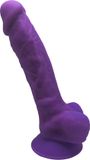 Silexd Dildo - Realistisch - 17,6 x 3,5 cm - Paars
