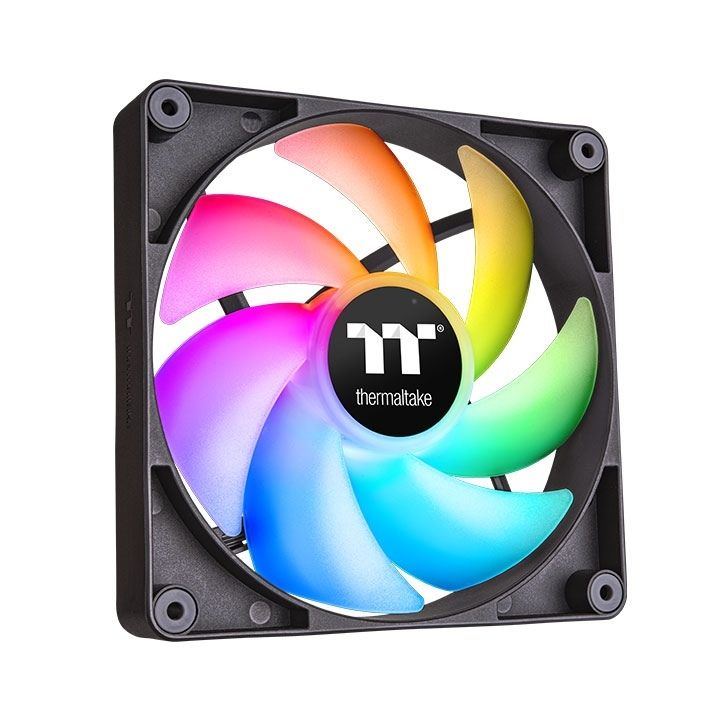 Thermaltake CT120 ARGB Sync PC Case Fan - 2 Pack - Black/White
