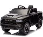 FINOOS Dodge RAM 1500 - Voiture électrique pour enfants - 12V - avec télécommande - Noir