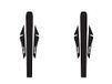 Zefal Pack Shield Lite M – twee spatborden voor achterwielzadel, wit/zwart