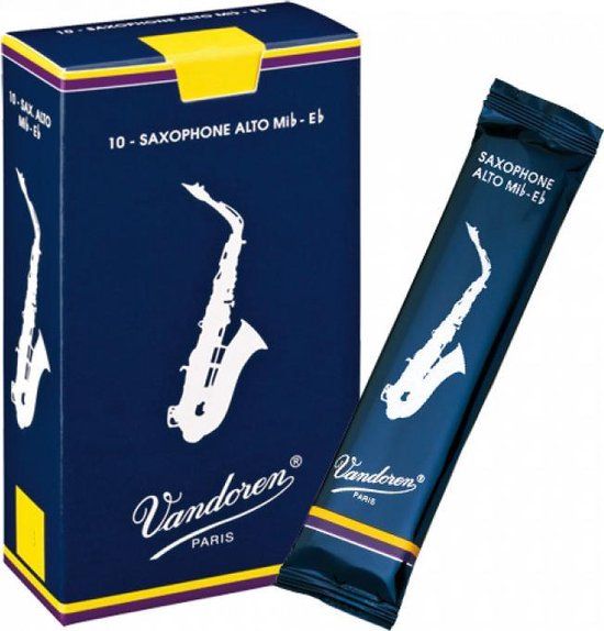 Vandoren Alt Saxofoon Rieten 4.0 - 10 Stuks Verpakking
