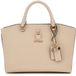GUESS Queensland Luxury Satchel Simply Taupe Handtas