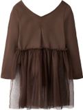 Name it Jurk Slim FIt Chocolate Martini