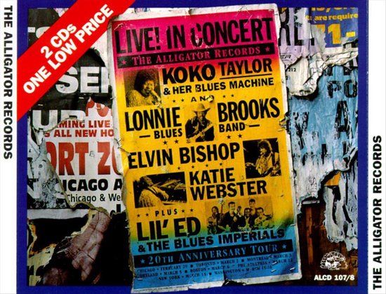 The Alligator Records 20th Anniversary Tour - CD