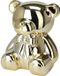 Home & Styling spaarpot beer zilver goud decoratief speelgoed.