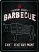 Nostalgic Art Merchandising Nostalgic Art Retro Barbecue Wandbord