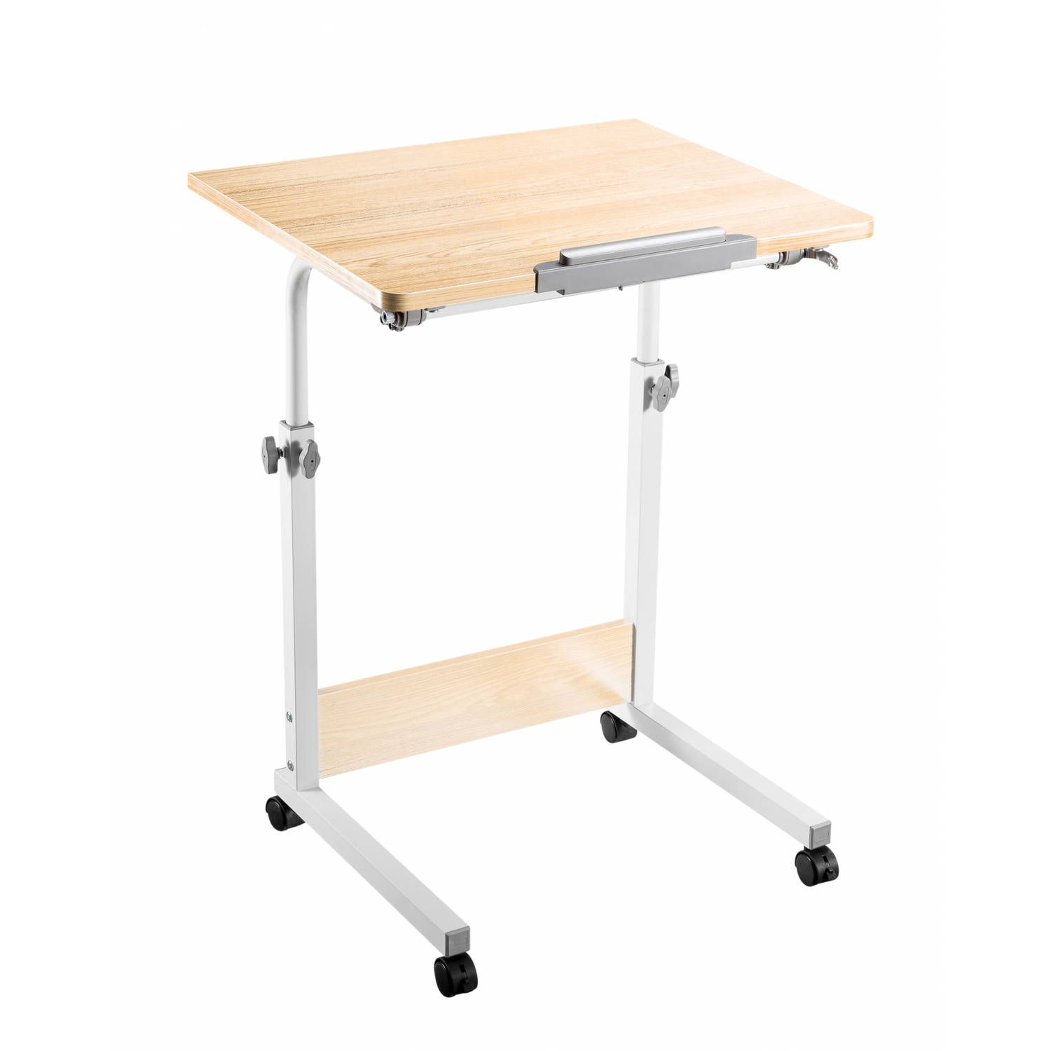 VDD Laptoptafel Verrijdbaar Bureau - Lessenaar - Hoogte Verstelbaar 68 - 96 cm