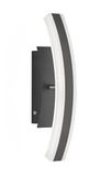 Fischer & Honsel LED wandlamp Stiff TW 36,5 x 7 cm metaal zandzwart mat 30289