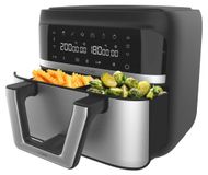 Friteuse à air chaud sans huile - 9 litres - 2850 W - Divisible en 2 - Diététique
