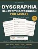 Dysgraphia Handwriting Workbook for Adults