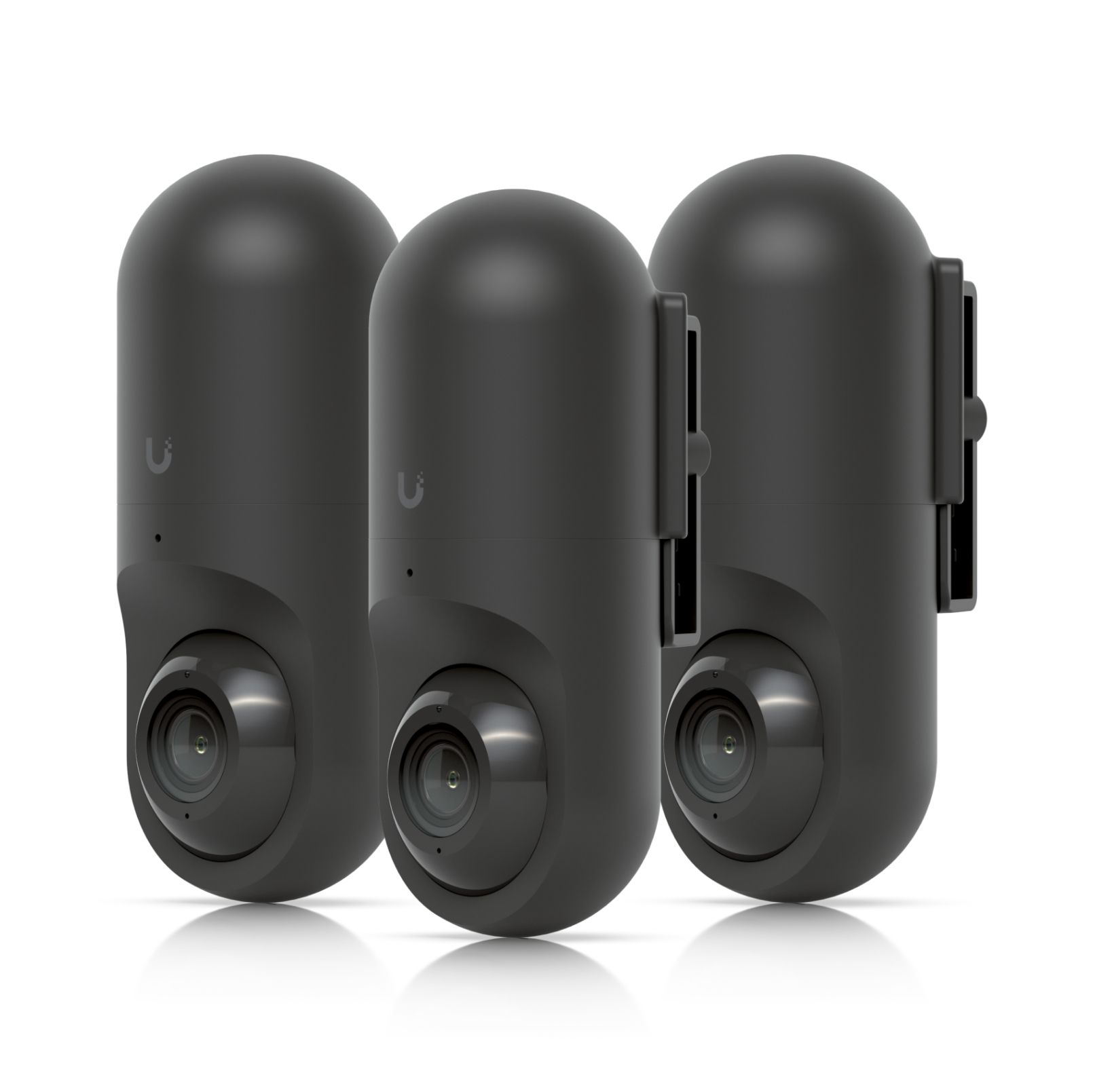 Ubiquiti Flex Professional Mount Support - Outdoor - Black - 3 Pack