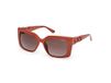 Guess GU00265-H Shiny dark orange 55/17/140 Vrouw Zonnebrillen
