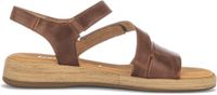 Gabor 82.733.54 - Dames Platte Sandalen - Leer - Bruin - Maat 42.5