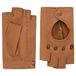 Roeckl Handschoenen met korte vingers 'FLORENZ AUTOFAHRER' camel / bruin / cognac / oker