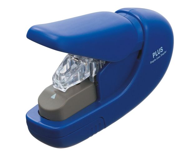 Plus SL-106AB Nietmachine - Blauw - 5 vel - Handmatig