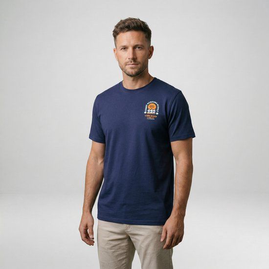 Cars Jeans T-shirt Froso Heren Navy XXXL
