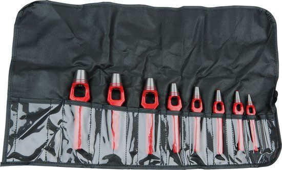 KS Tools 129.2103 Set holpijpen, 8-dlg
