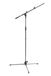 GEWA 900597 Microfoonstandaard MS-30TB - Zwart - Gietijzeren sokkel - Geluidsdemping - ABS handvat - Omklapbare poten - Hoogte 90-160 cm
