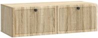 vidaXL Wandmontage TV-kast Sonoma Eiken 98 x 41 x 30 cm Bewerkt hout